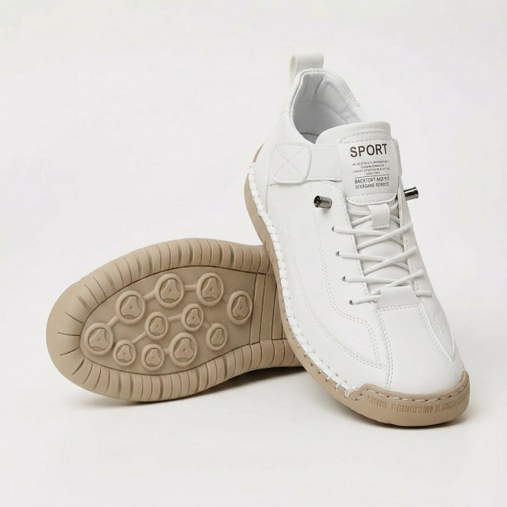 Zapatillas de cordones con puntera ancha