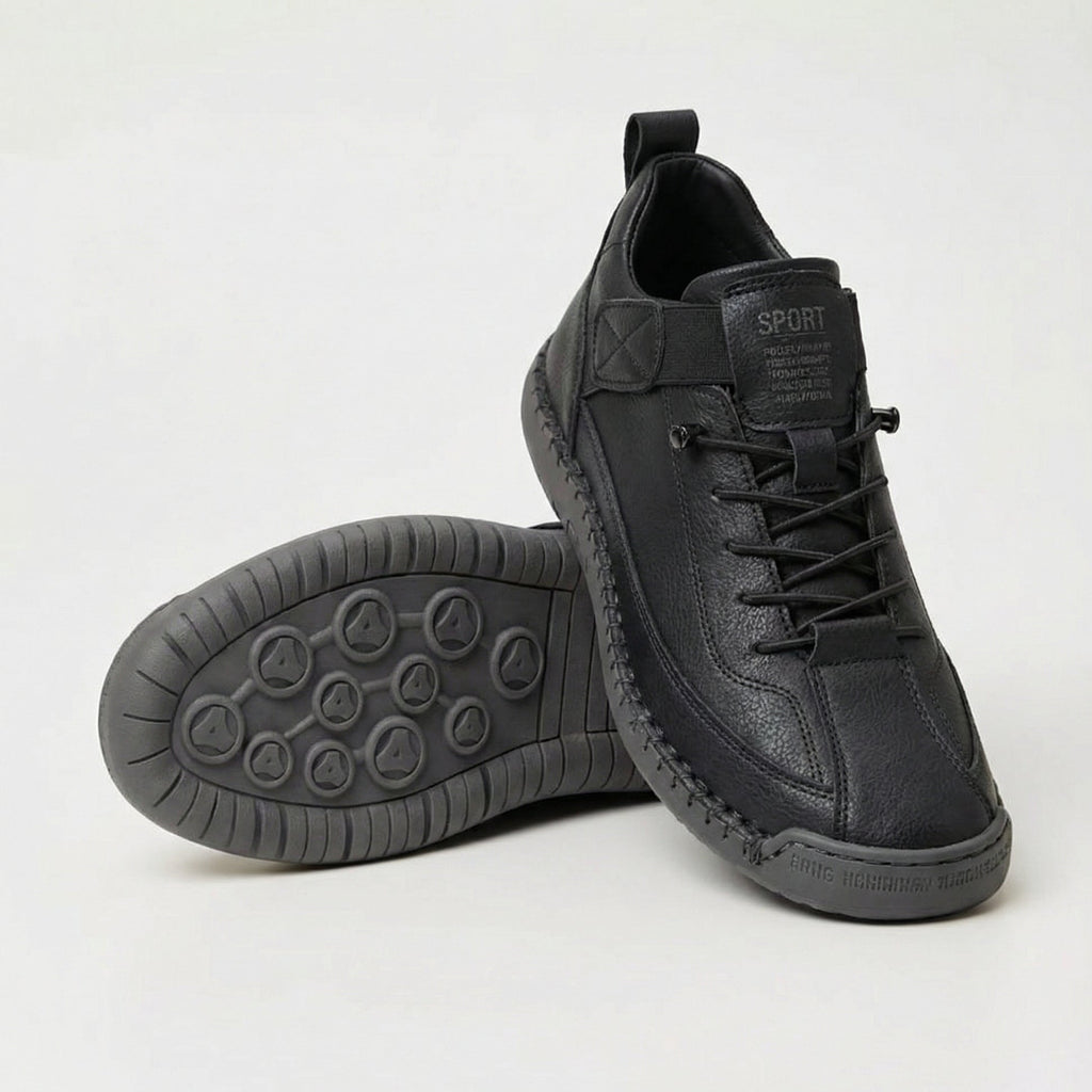 Zapatillas de cordones con puntera ancha